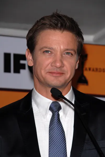 Jeremy Renner at the 2011 Film Independent Spirit Award Nominations Press — Stock Photo, Image