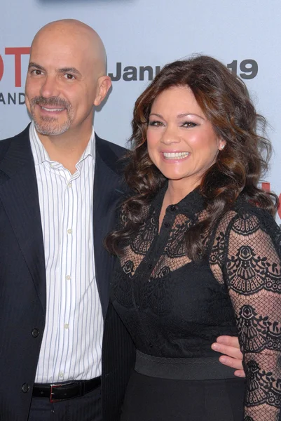 Tom Vitale and Valerie Bertinelli — Stock Photo, Image