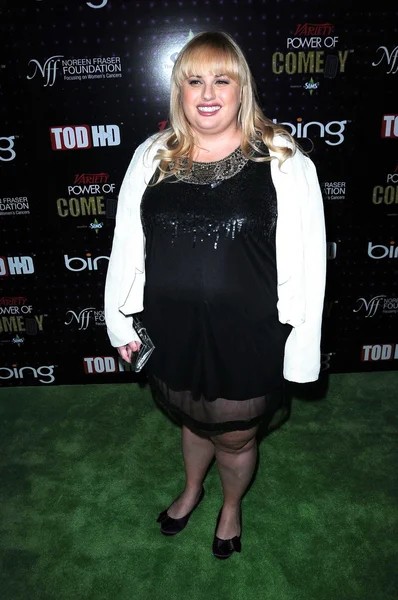 Rebel Wilson at Variety's 1st Annual Power Of Comedy Event, Club Nokia, Lo — Stock Photo, Image