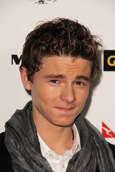 Callana mcauliffe w g'day usa australia week 2011 czarny krawat gali, holl — Zdjęcie stockowe