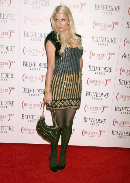 Paris Hilton at the Belvedere Vodka (RED) Launch Party, Avalon, Hollywood, — Stockfoto