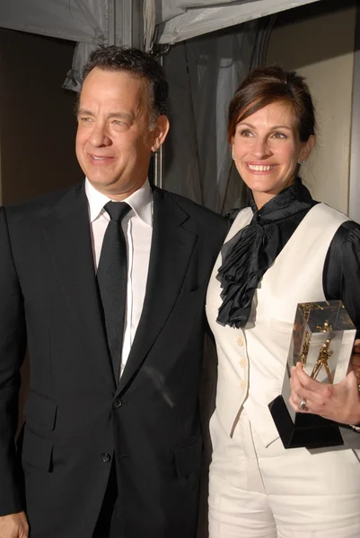 Tom Hanks og Julia Roberts. – stockfoto