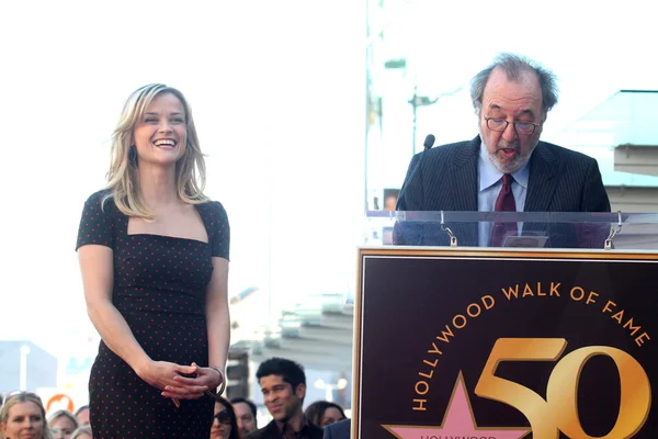 Reese Witherspoon e James L. Brooks — Foto Stock