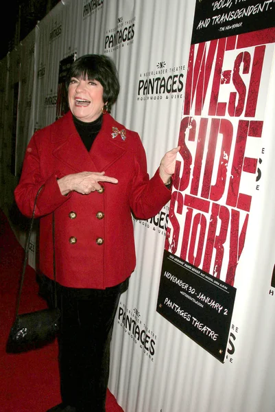 Joanne Worley w "West Side Story" National Tour Los Angeles Premiere, — Zdjęcie stockowe