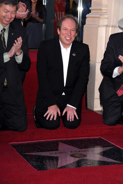 Hans Zimmer at Hans Zimmer Honored With Star On The Hollywood Walk Of Fame — Stok fotoğraf