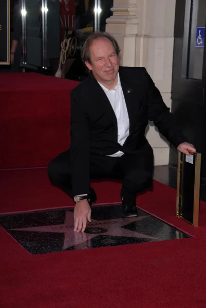 Hans Zimmer at Hans Zimmer Honored With Star On The Hollywood Walk Of Fame — 图库照片