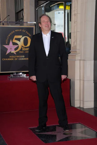 Hans Zimmer at Hans Zimmer Honored With Star On The Hollywood Walk Of Fame — Stock Photo, Image