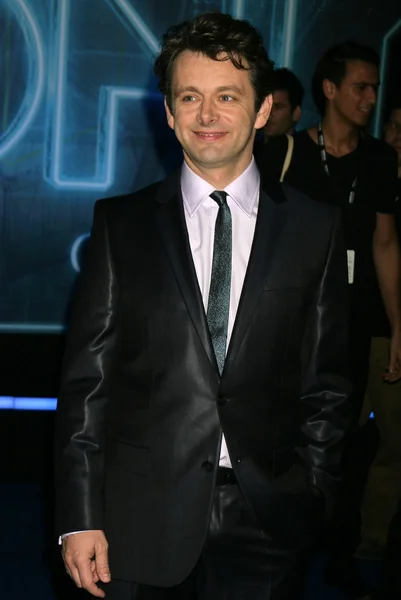 Michael Sheen in de "Tron: legacy" Los Angeles Premiere, El Capitan, Holl — Stockfoto