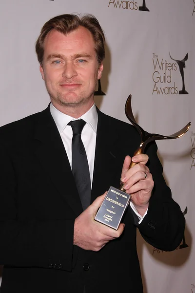 Christopher Nolan at the 2011 Writers Guild Awards, Renaissance Hotel, Hol — Stock Photo, Image