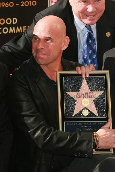 Guy Laliberte at Guy Laliberte Honored With Star On The Walk Of Fame. Holl — Stok fotoğraf
