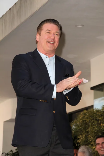 Alec Baldwin at Alec Baldwins Star on the Hollywood Walk of Fame Ceremony, Hollywood, CA. 02-14-11 — Stock Photo, Image