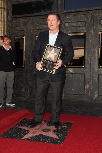 Alec baldwin op alec baldwins sterren op de hollywood walk van roem ceremonie, hollywood, ca. 02-14-11 — Stockfoto