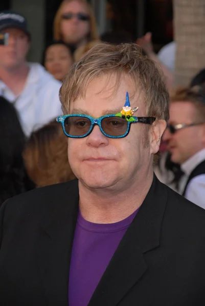 Elton John na "gnomeo & Juliet" Los Angeles Premiere, El Capitan, Holl — Stock fotografie