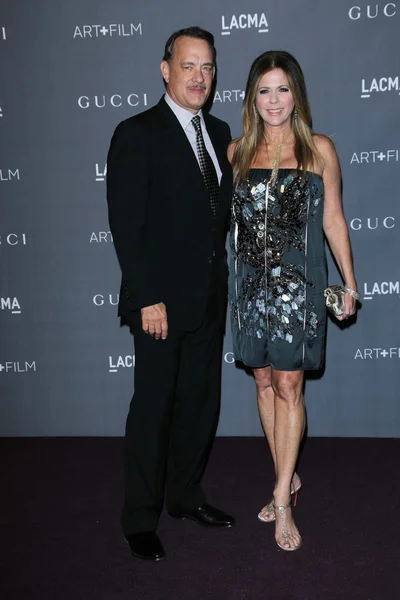 Tom Hanks, Rita Wilson — Stockfoto