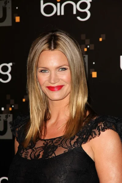 Natasha Henstridge no CW Premiere Party apresentado por Bing, Warner Bros — Fotografia de Stock