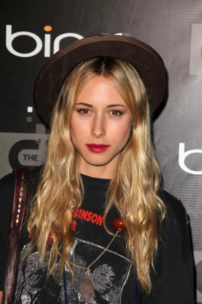 Gillian Zinser at the CW Premiere Party presented by Bing, Warner Bros. St — ストック写真