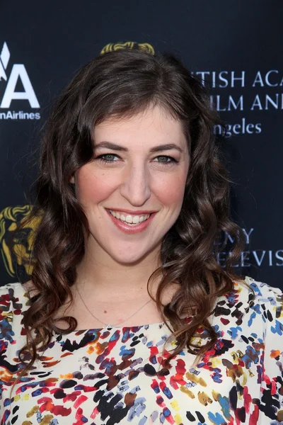 Mayim Bialik at the 9th Annual BAFTA Los Angeles TV Tea Party, L 'Ermitage — Stock Photo, Image