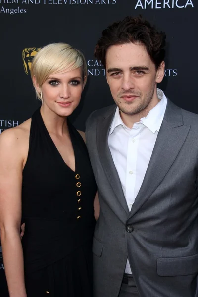 Ashlee simpson, piazza vincent — Foto Stock