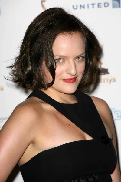 Elisabeth Moss på 63: e Primetime Emmy Awards artister nominerade Recept — Stockfoto