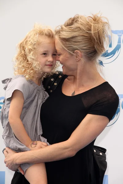 Teri polo, dotter bayley — Stockfoto