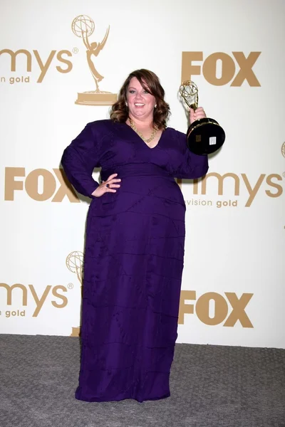 Melissa Mccarthy på 63: e Primetime Emmy Awards Pressrum, Nokia Theat — Stockfoto