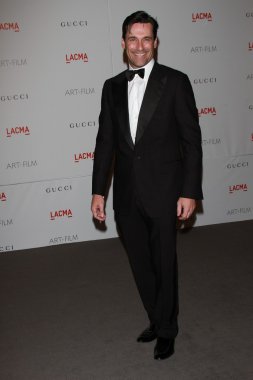 Jon hamm lacma sanat filmi Gala onurlandıran clint eastwood ve john baldessari, aşıklar, los angeles, ca 11-05-11