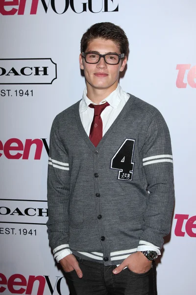 Gregg Sulkin at the 9th Annual Teen Vogue Young Hollywood Party, Paramount — Stockfoto