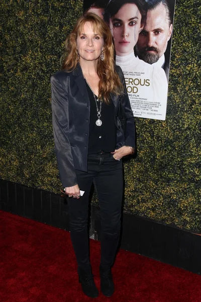 莉娅汤普森在"危险的方法"洛杉矶首映，塞缪尔·戈德温 — 图库照片
