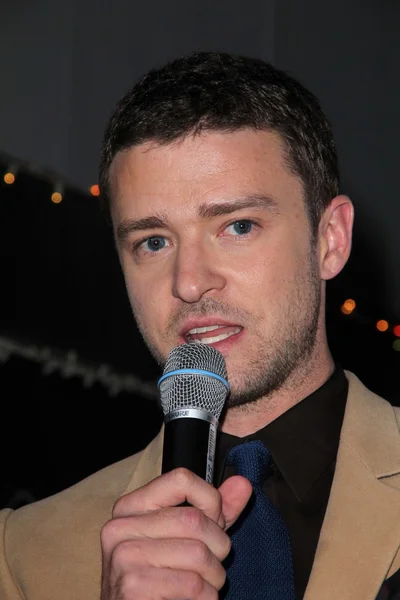 Justin Timberlake en el estreno de "In Time" Los Angeles, Regency Village T —  Fotos de Stock