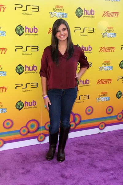 Rebecca Black at Variety's 5th Annual Power Of Youth Event, Paramount Stud — Stock fotografie