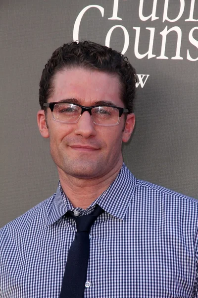 Matthew Morrison at the Nathanaelle Couture Fashion Show as part of L.A. F — Stock Photo, Image