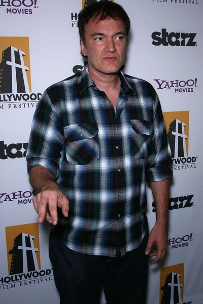 Quentin Tarantino at the 15th Annual Hollywood Film Awards Gala Press Room — Stock Photo, Image