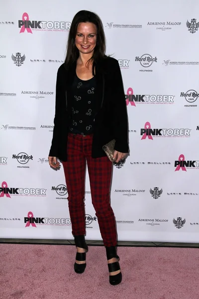 Mary Lynn Rajskub at Hard Rock Cafe's PINKTOBER Fashion Show, Hard Rock Ca — 图库照片