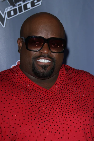 Cee Lo Green alla conferenza stampa 'The Voice' Stagione 2, Sony Studios, Culve — Foto Stock