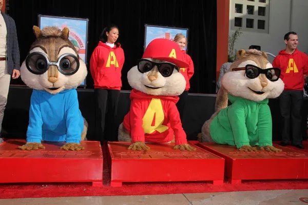Alvin和The Chipmunks — 图库照片