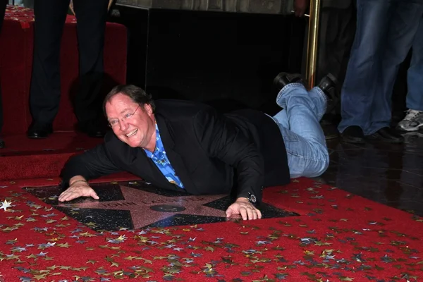 John Lasseter at John Lasseter's Star on the Hollywood Walk of Fame, Holly — Stock fotografie