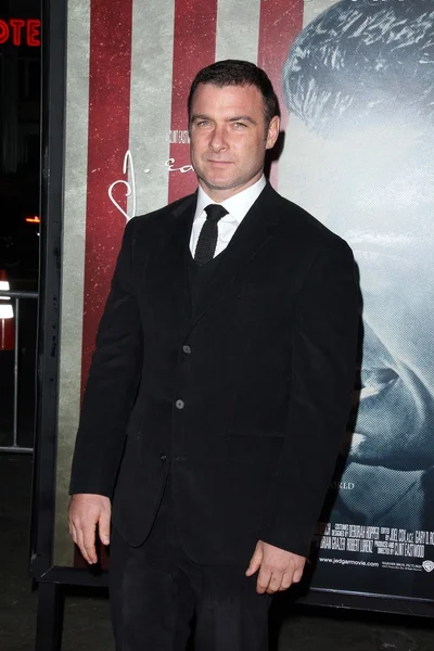 Liev Schreiber na Afi Fest 2011 slavnostní otevření Slavnostní premiéře "J. Edg — Stock fotografie