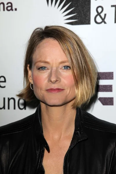 Jodie foster w "kołowrotek historie - prawdziwe życie," mleko studios, hollywood — Zdjęcie stockowe