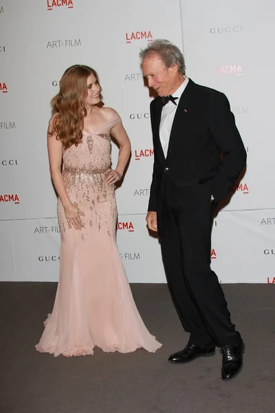 Amy Adams, Clint Eastwood — Zdjęcie stockowe