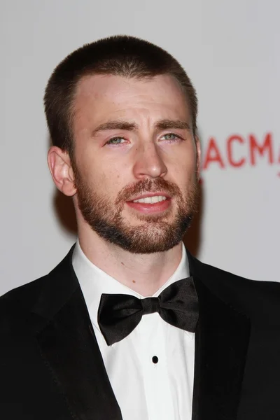 Chris evans bei der lacma art film gala zu ehren clint eastwood und john baldessari, lacma, los angeles, ca 11-05-11 — Stockfoto