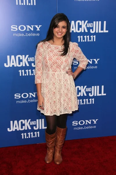 Rebecca Black en el estreno mundial "Jack and Jill", Village Theater, Westwood —  Fotos de Stock