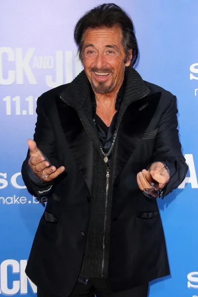 Al Pacino en el estreno mundial "Jack and Jill", Teatro Village, Westwood — Foto de Stock