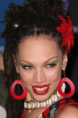 Naima Adedapo at the American Idol Season 10 Top 13 Finalists Party, The G