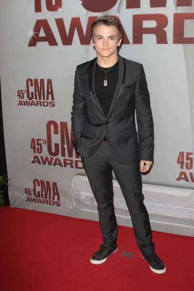 Hunter Hayes at the 2011 CMA Awards, Bridgestone Arena, Nashville, TN 11-0 — Stock fotografie