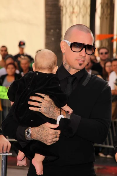 Carey Hart at the "Happy Feet Two" World Premiere, Chinese Theater, Hollyw — Φωτογραφία Αρχείου