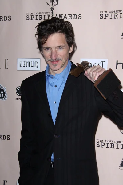 John hawkes op de 2011 film onafhankelijke spirit awards, santa monica beach — Stockfoto