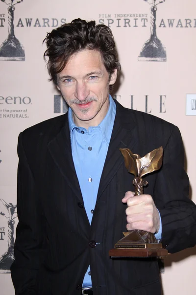 (Inggris) John Hawkes di Film Independent Spirit Awards 2011, Santa Monica Beach — Stok Foto