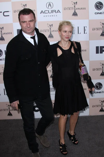 Liev Schreiber e Naomi Watts — Fotografia de Stock