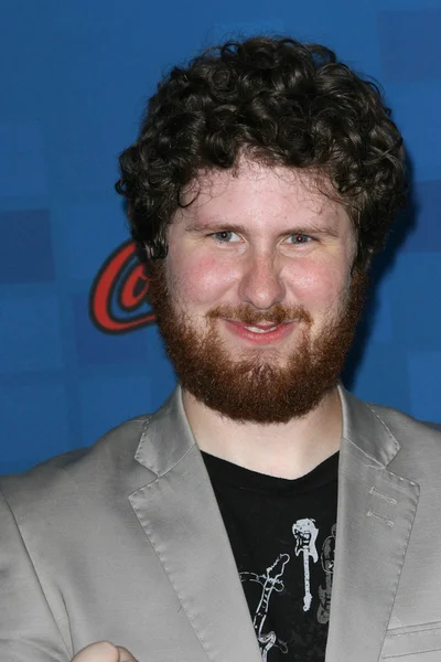 Casey abrams op de american idol seizoen 10 top 13 finalisten partij, de gr — Stockfoto