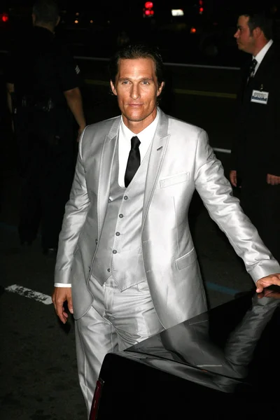Matthew McConaughey alla proiezione de "L'avvocato Lincoln" di Los Angeles, Arcligh — Foto Stock